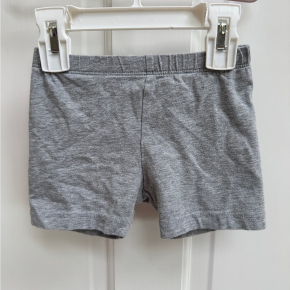 Okie Dokie 3T Girls Gray Elastic Waist Gymnastics Bike Shorts - Picture 1 of 4